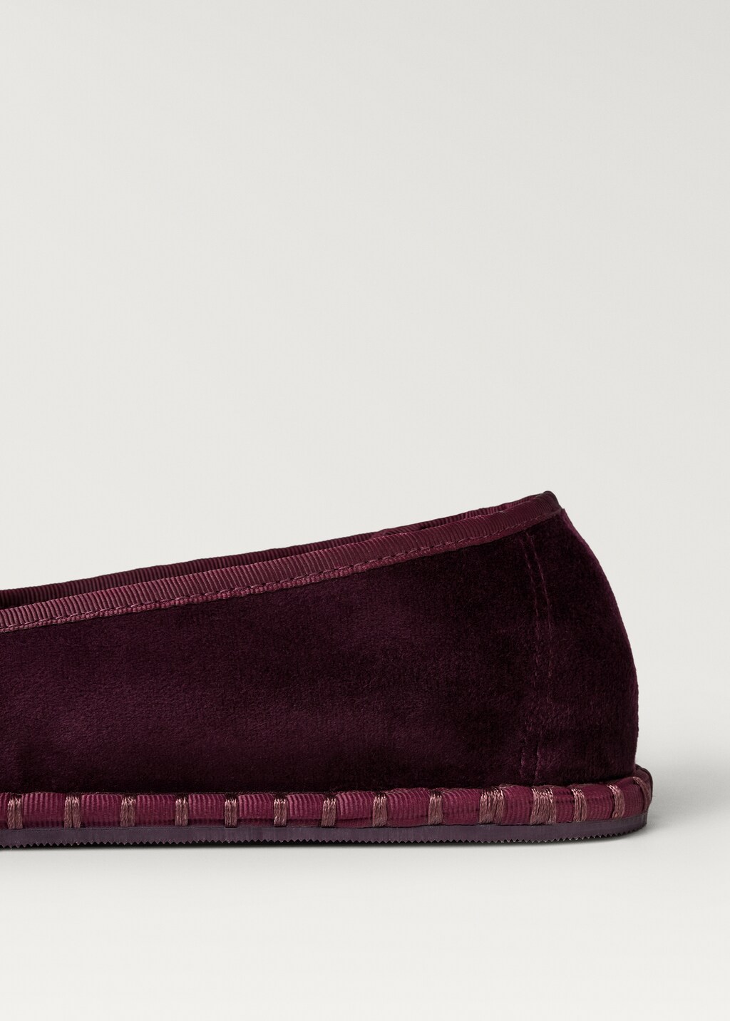 Velour slippers - Orange