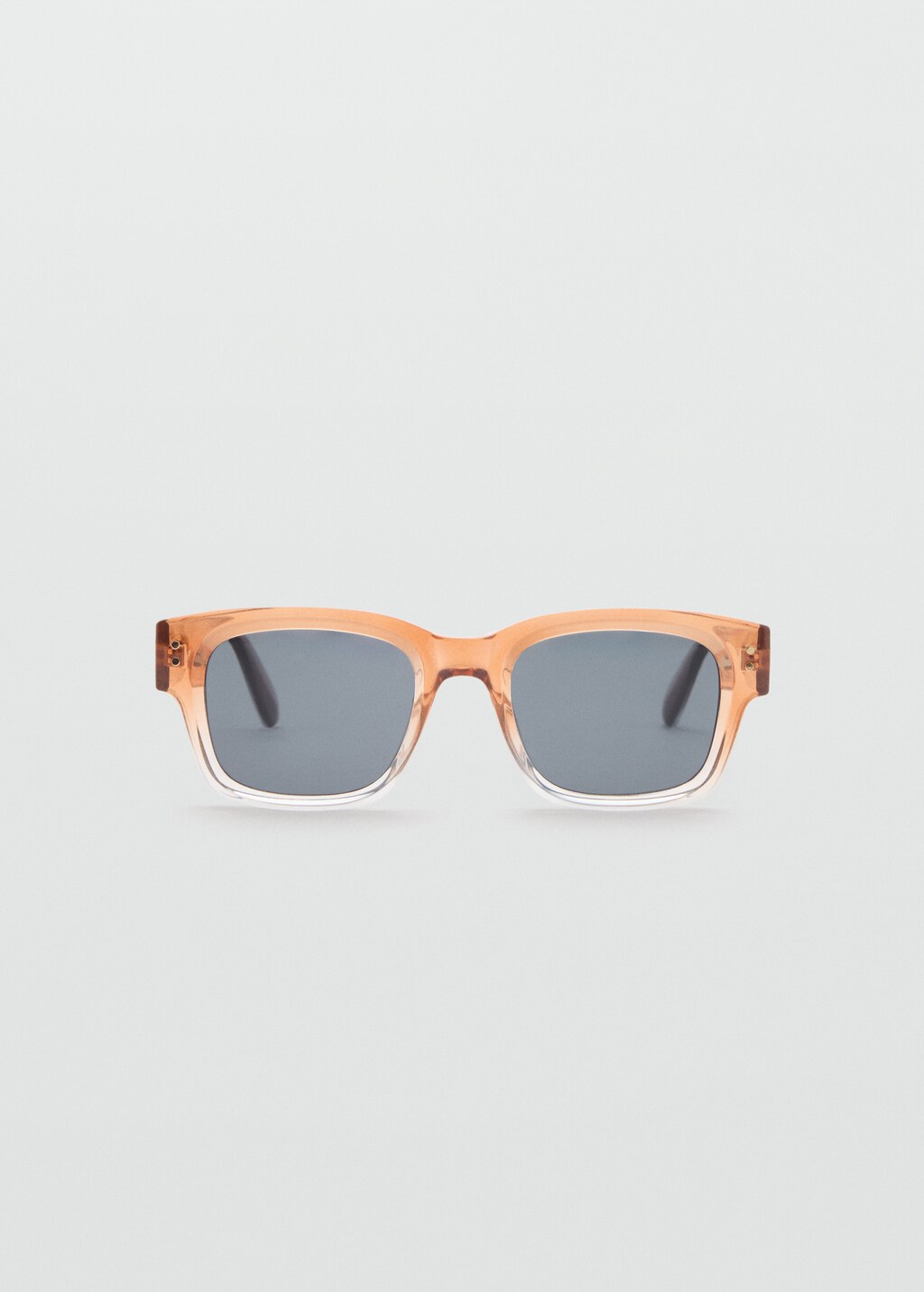 Gradient-frame sunglasses - Ochre