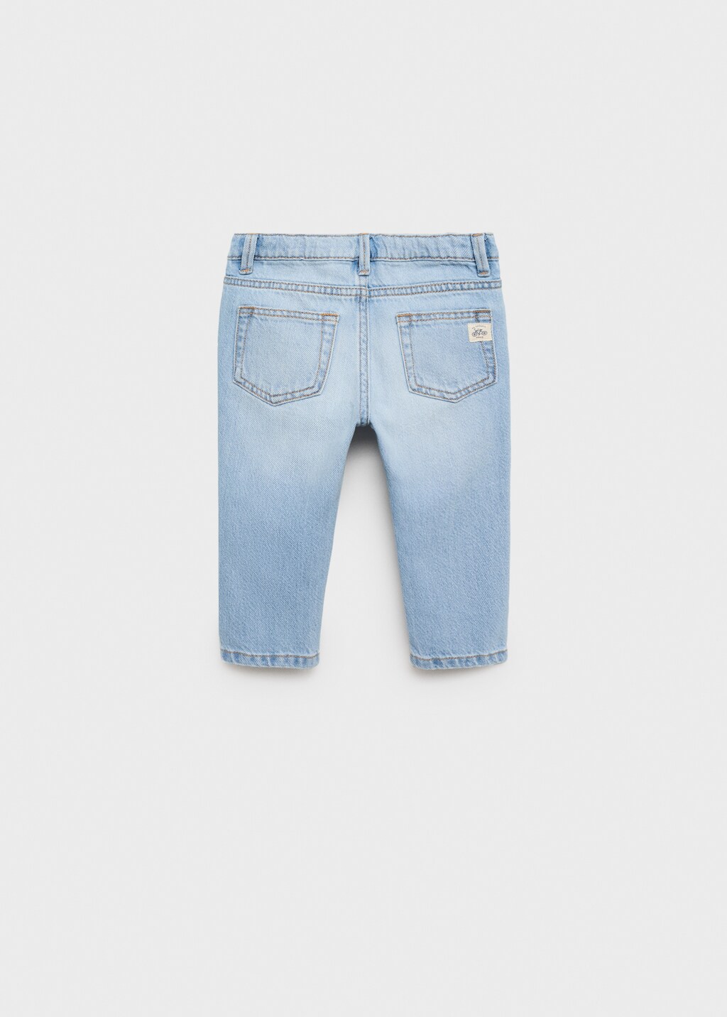 Ripped details skinny-fit jeans - Medium Blue