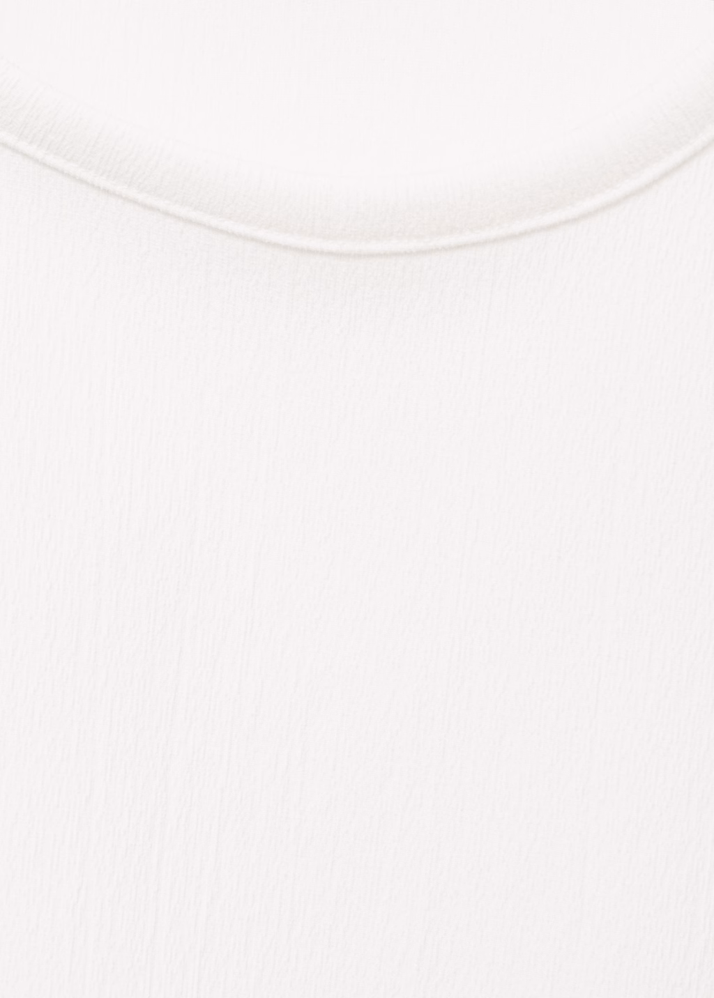 Draped sleeveless t-shirt - Black