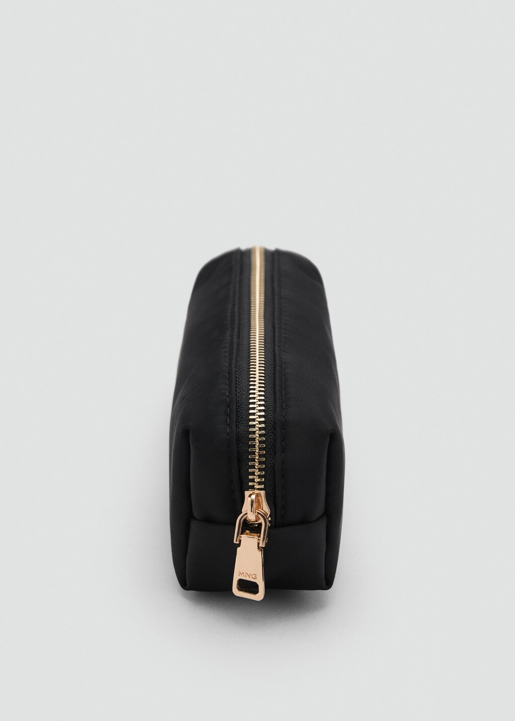 Nylon case with zip - Red