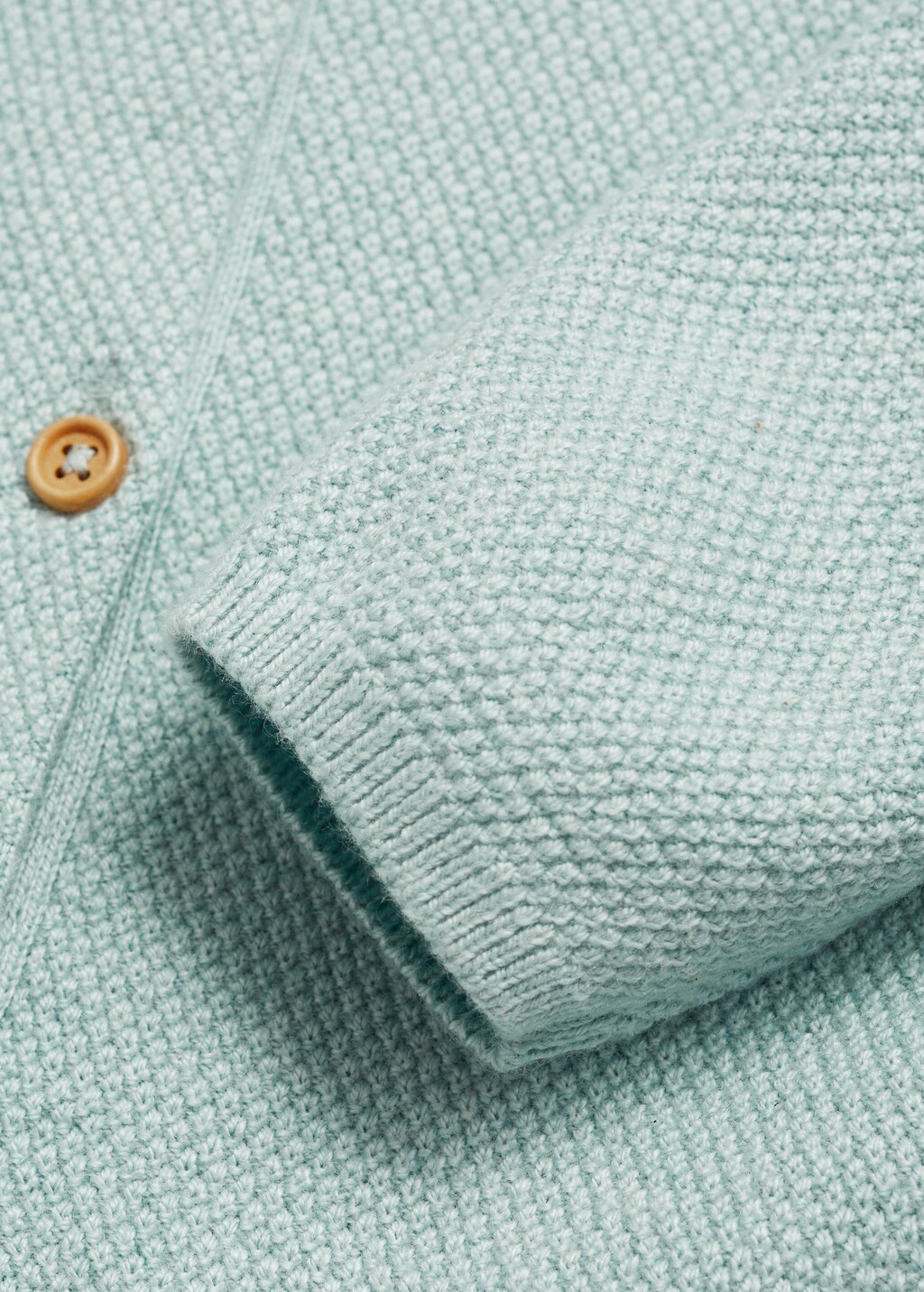 Knit cardigan - Aqua Green
