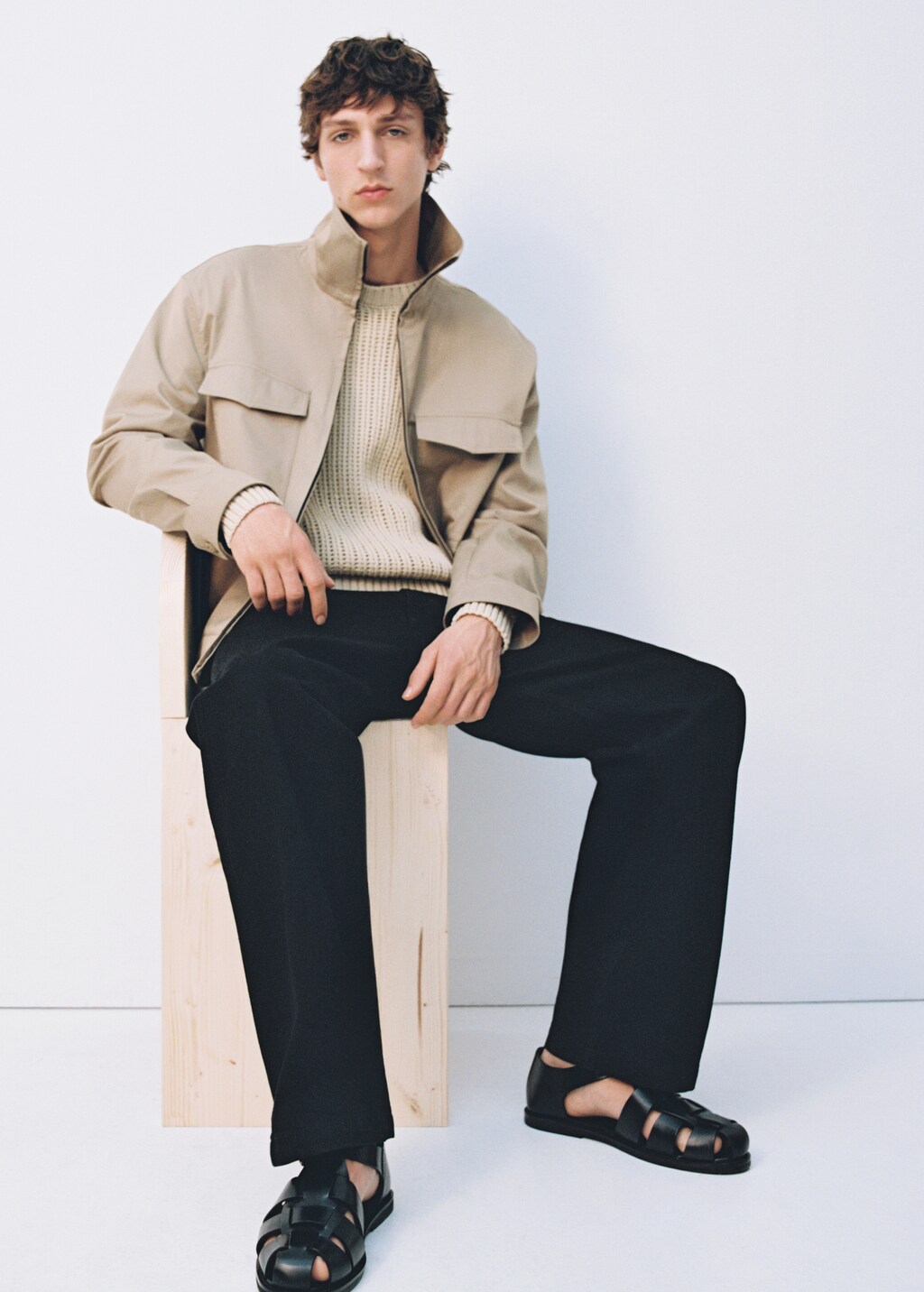 Loose-fit jeans - Bleach Blue