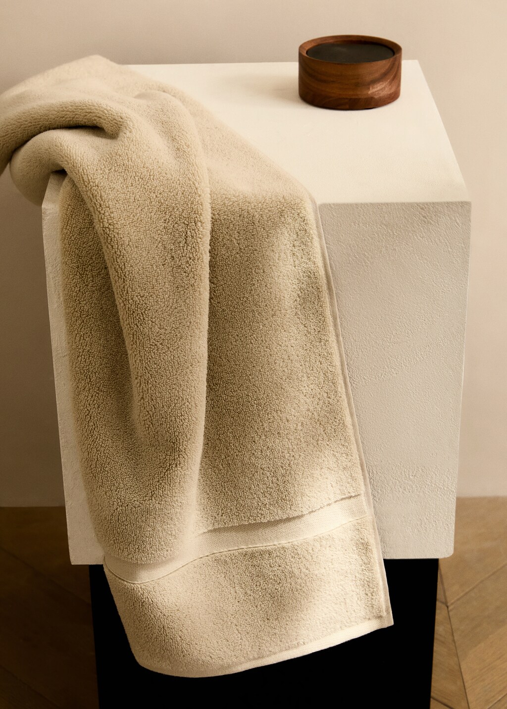Extra-soft bathroom towel - Mint Green