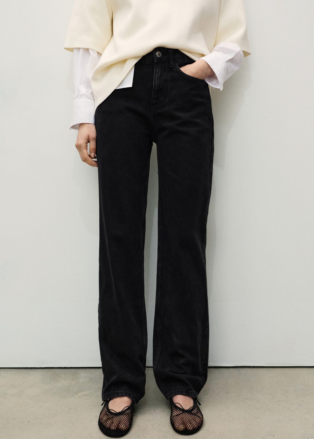 Matilda medium-rise straight-fit jeans - Light Blue