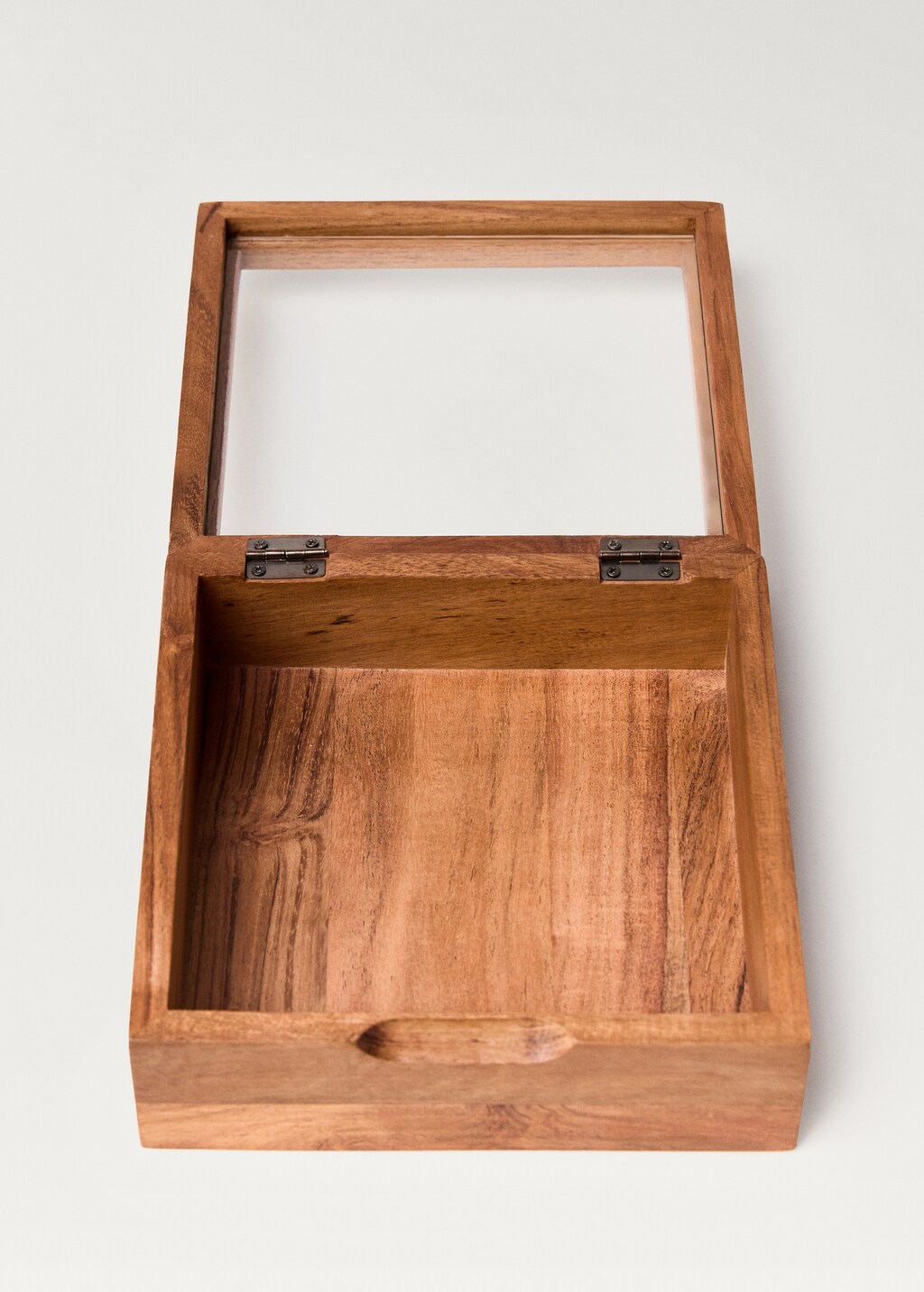 Medium wooden jewelry box - Brown