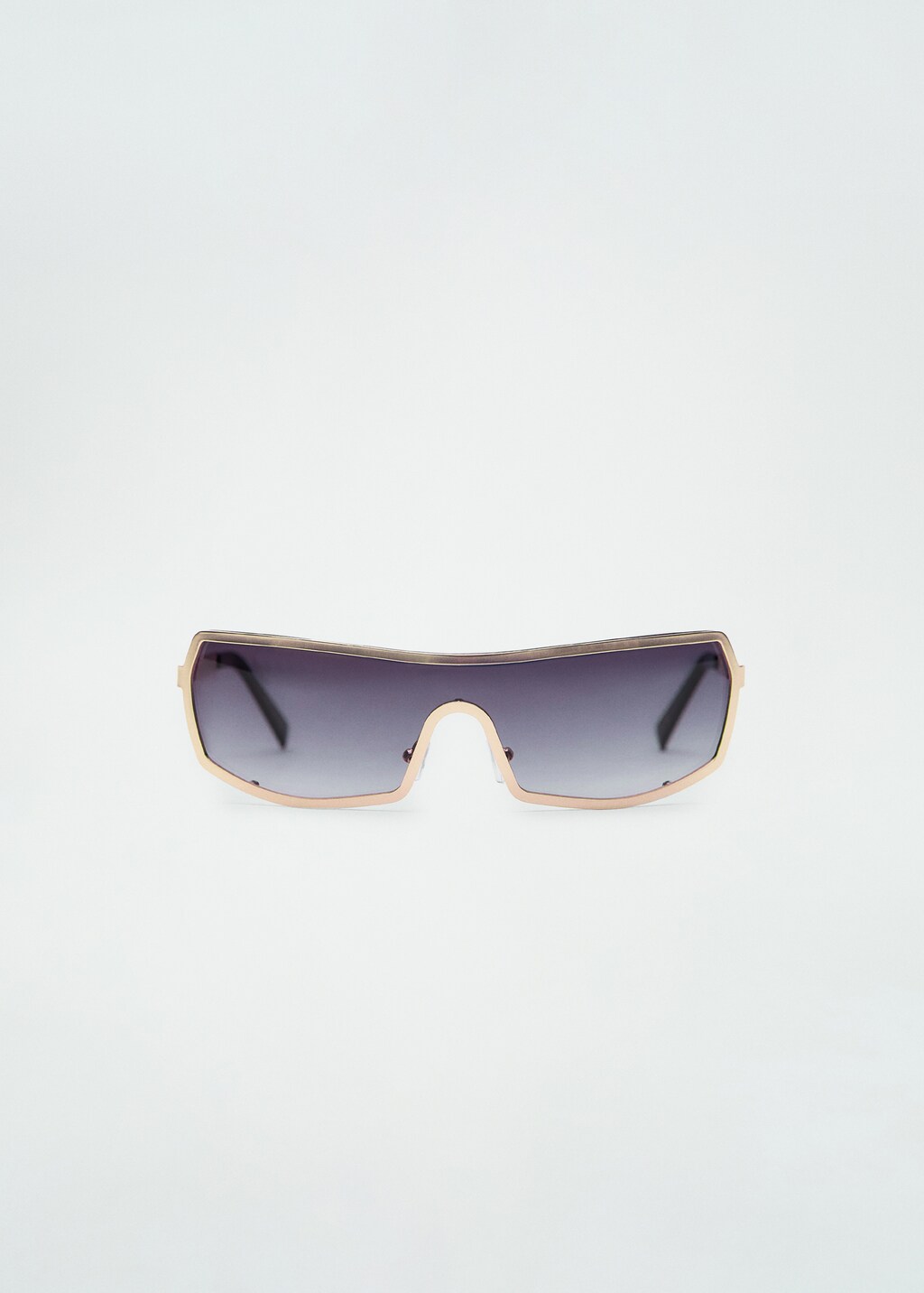 Screen style sunglasses - Gold