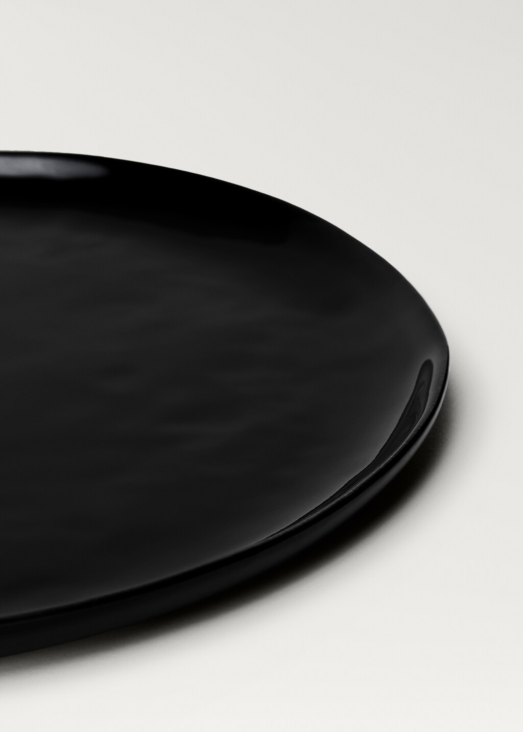 Service plate roma - Black