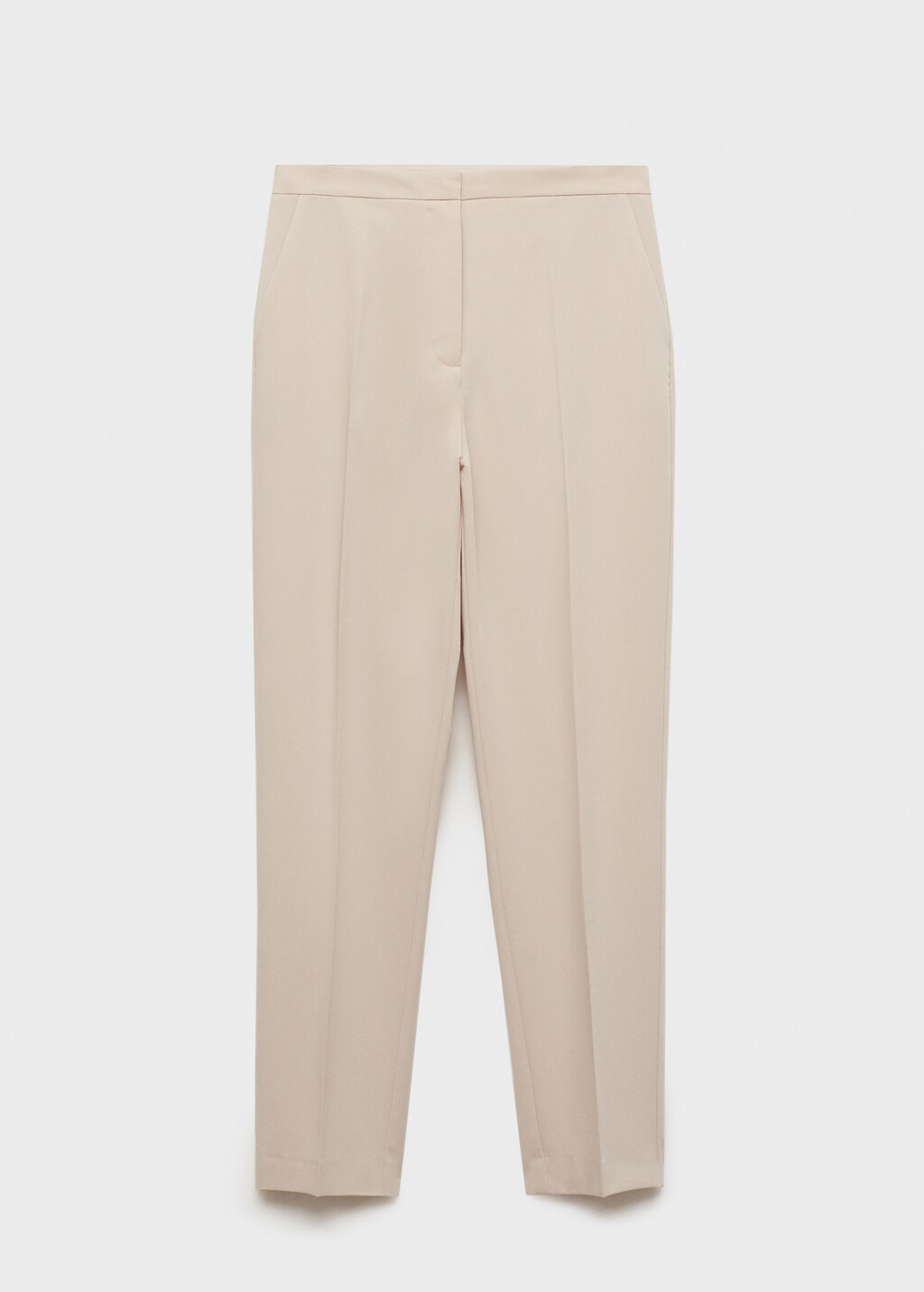 Straight suit trousers - Black