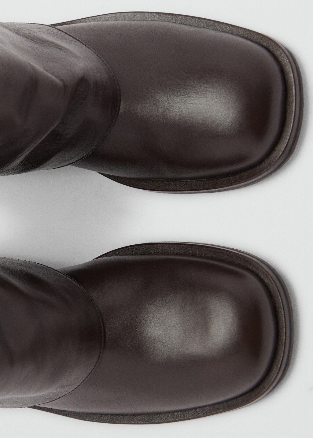 Buckle ankle boots - Chocolate