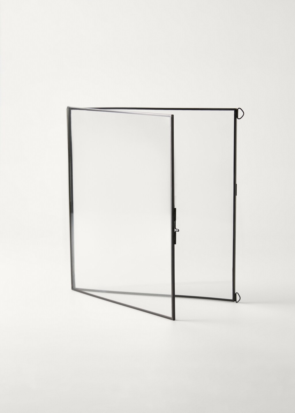 Square metal frame - Black