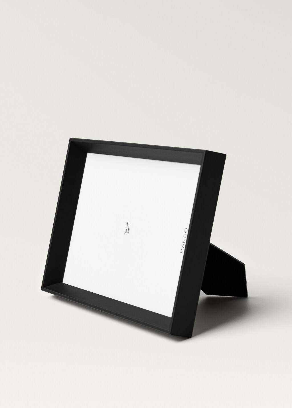 Large bevelled wood frame - Brown