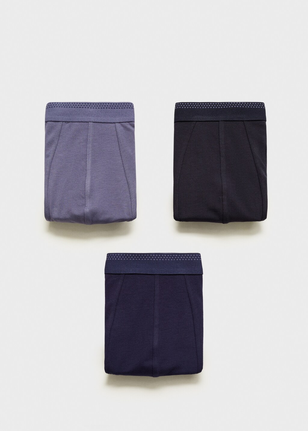 3-pack combined briefs - Dark Navy