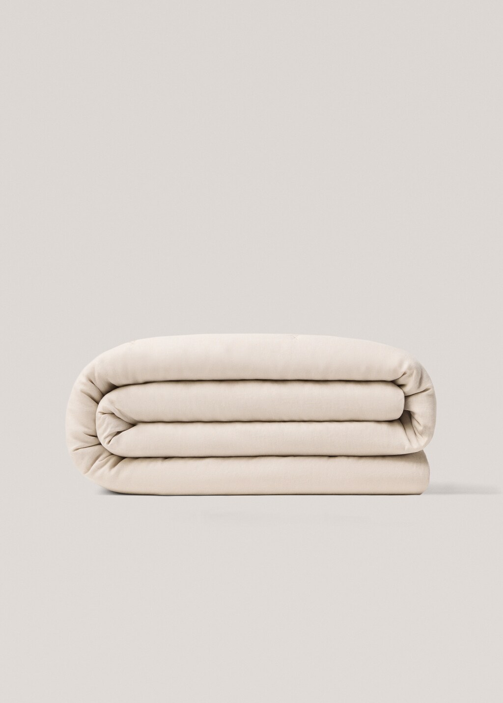 Linen quilt - White