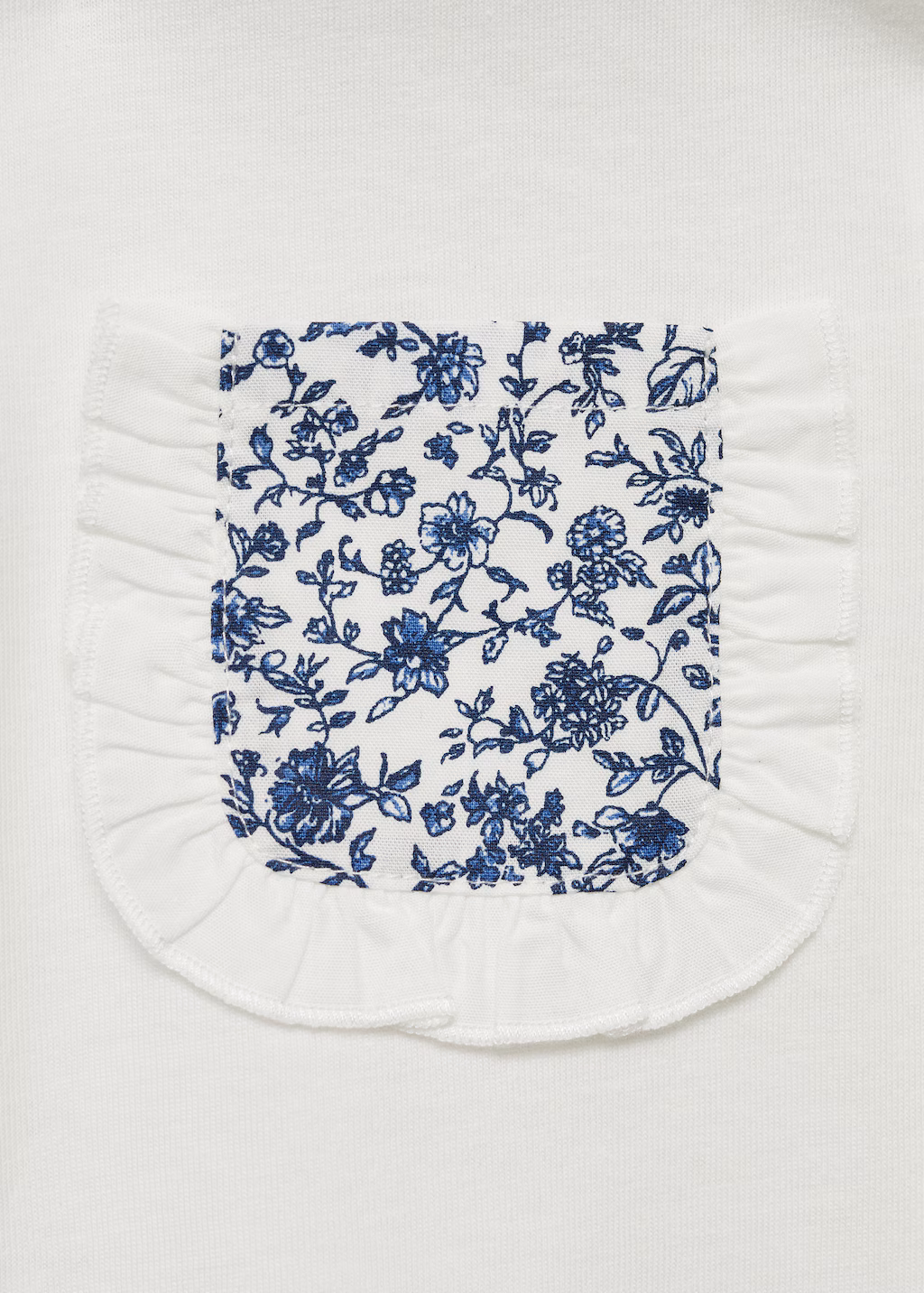 Patch pocket T-shirt - Sky Blue