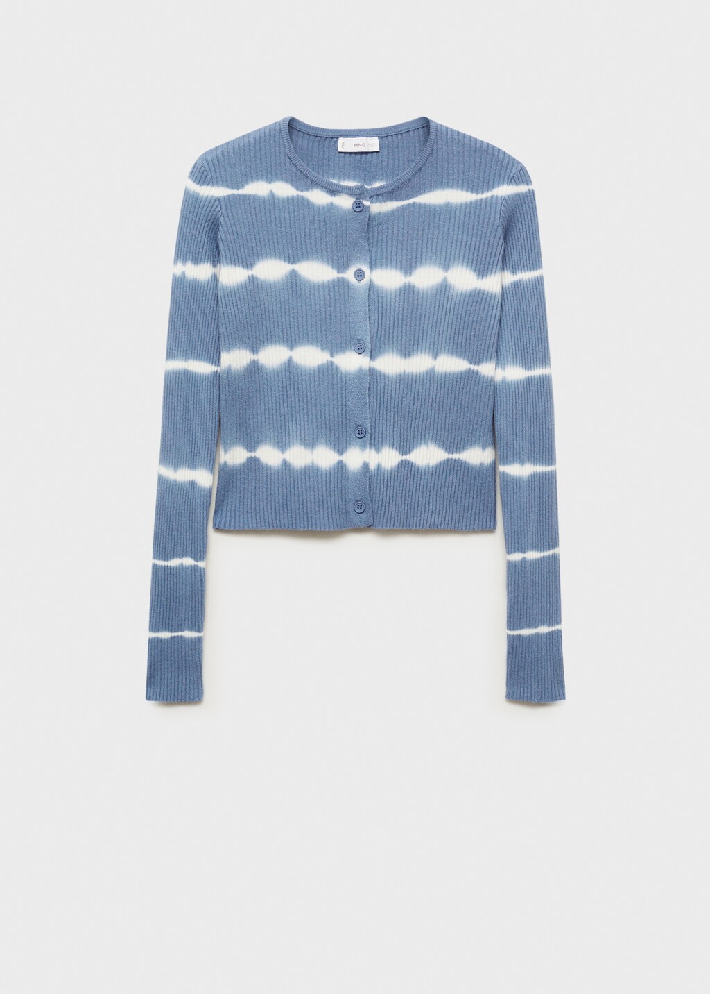 Fine-knit cardigan - Charcoal