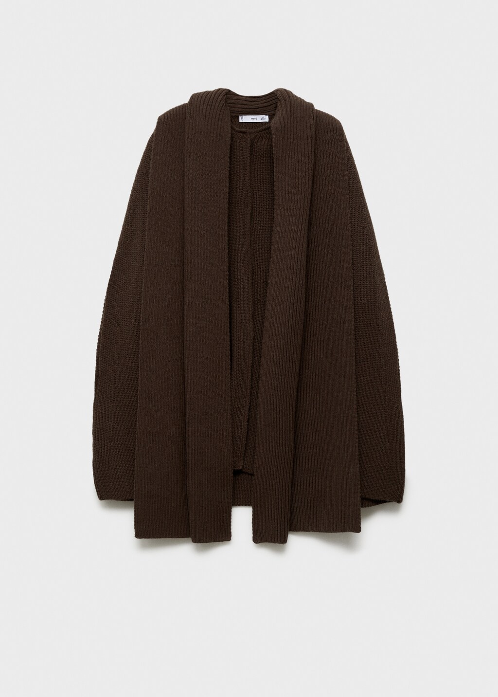 Cape scarf buttons - Chocolate