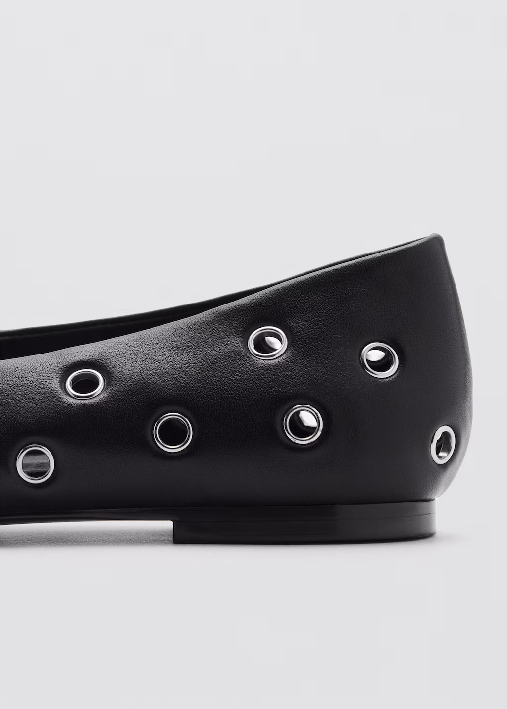 Die-cut ballerinas - White