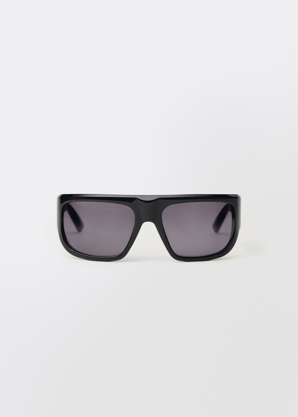 Rectangular-frame sunglasses - Black