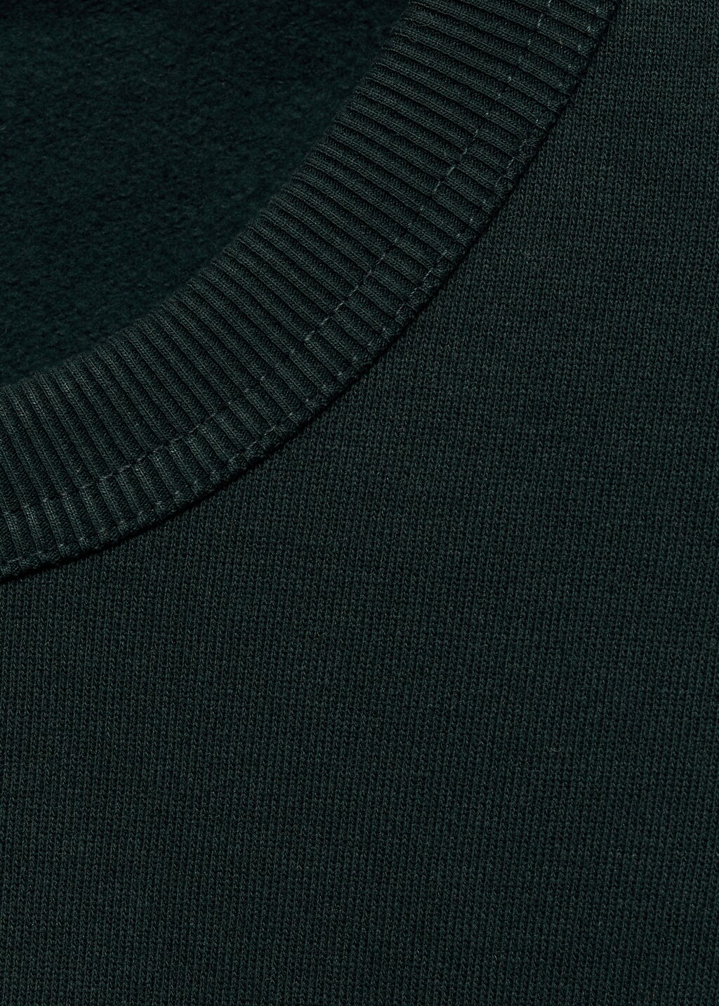 Regular-fit cotton sweatshirt - Medium Brown