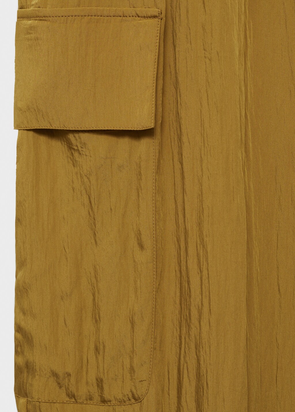 Textured cargo trousers - Sand