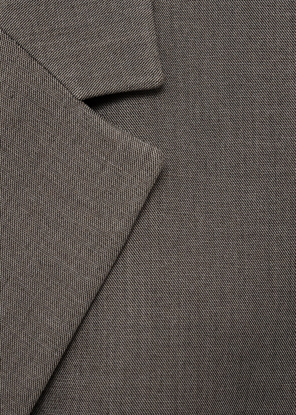 Crop suit blazer - Brown