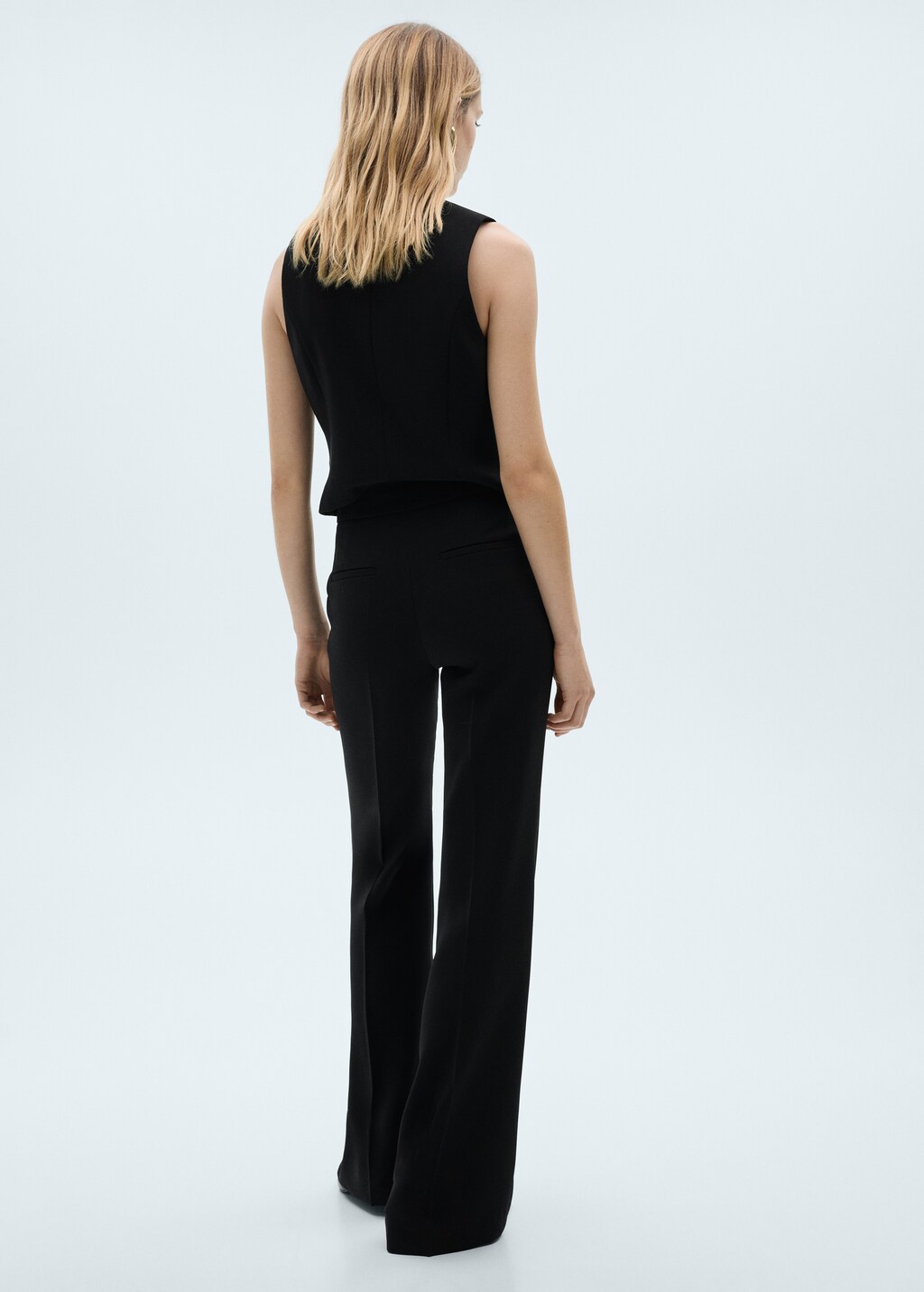 Suit waistcoat with buttons - Red