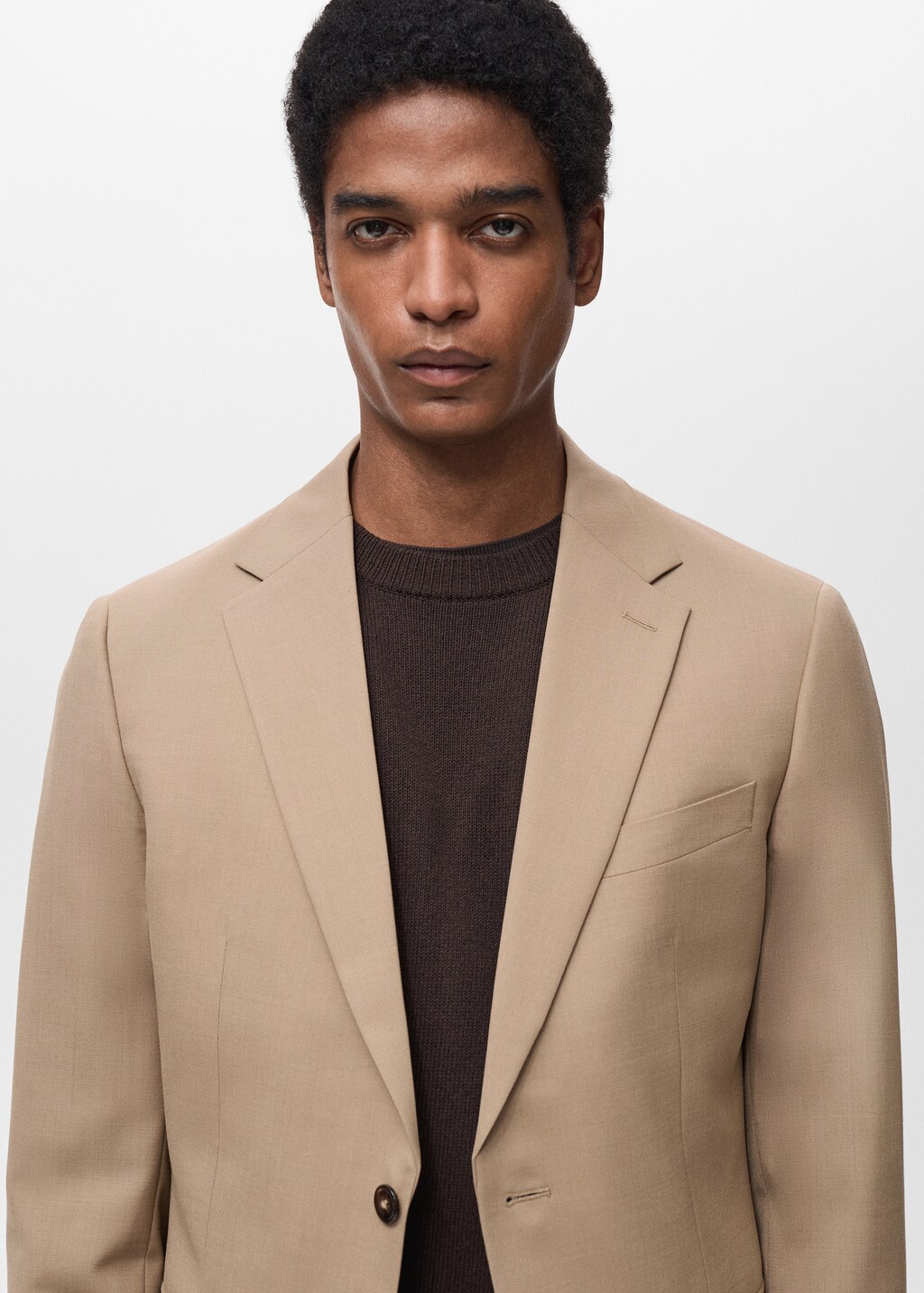 Turin 100% wool suit jacket - Dark Navy