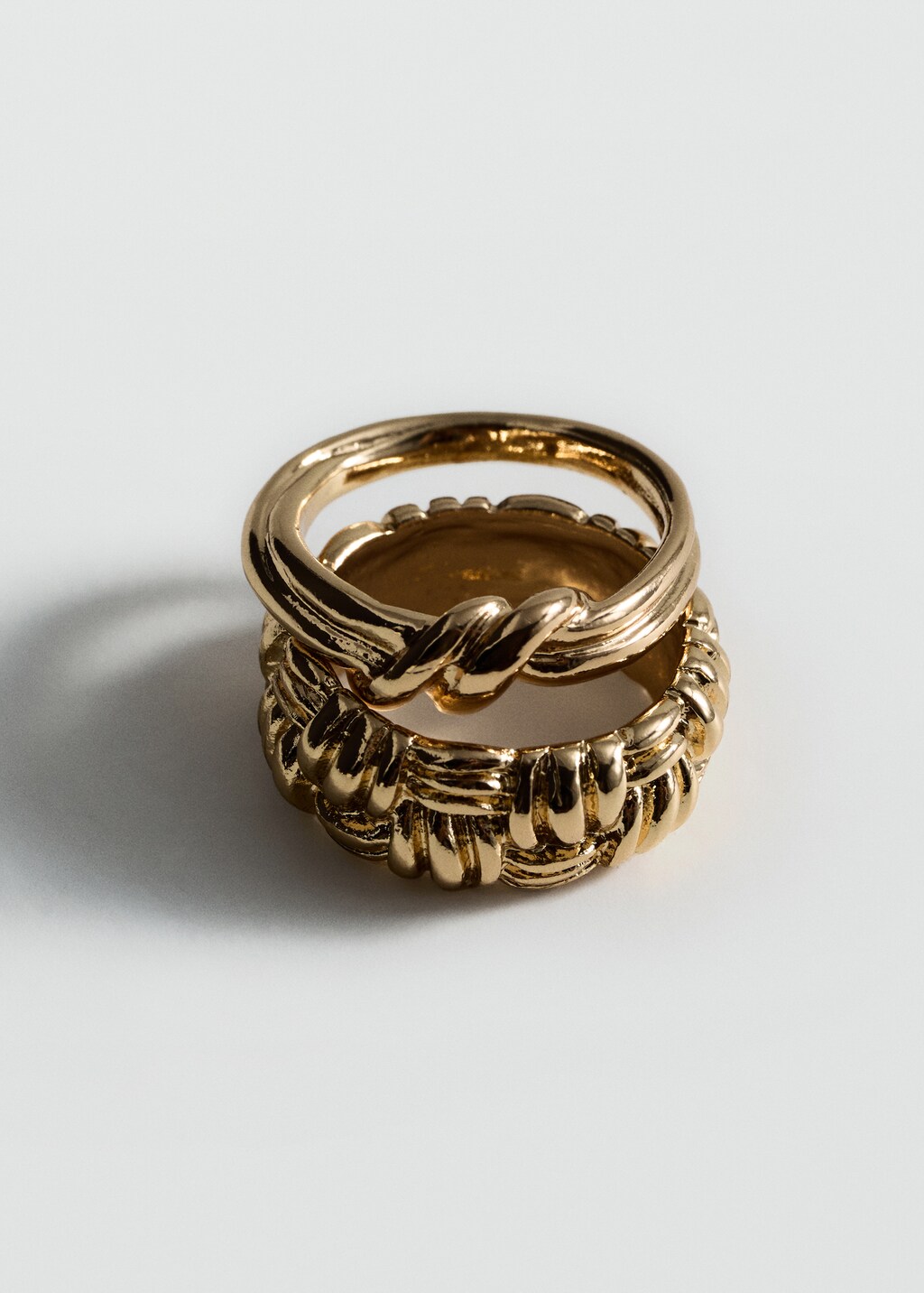 Set of combination rings - Gold