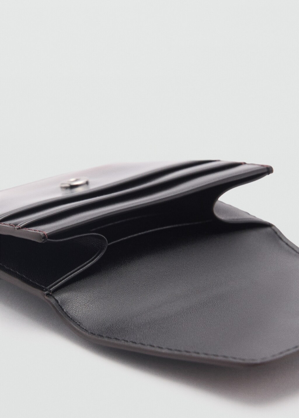 Gradient-effect purse - Burgundy