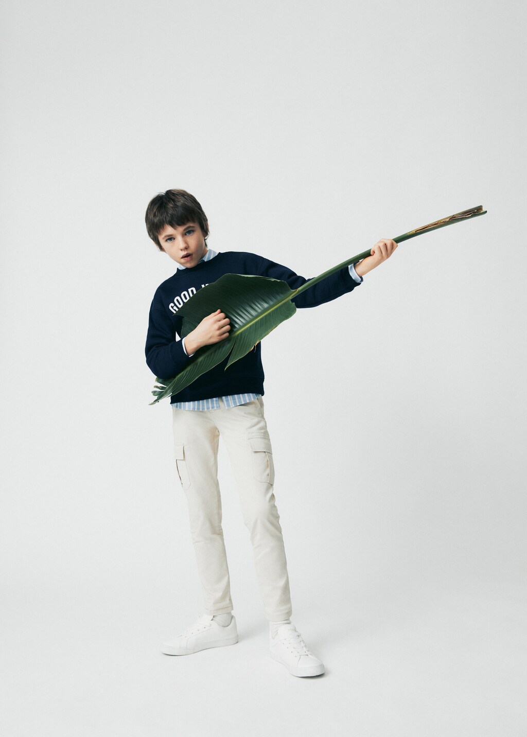 Laces basic sneakers - White