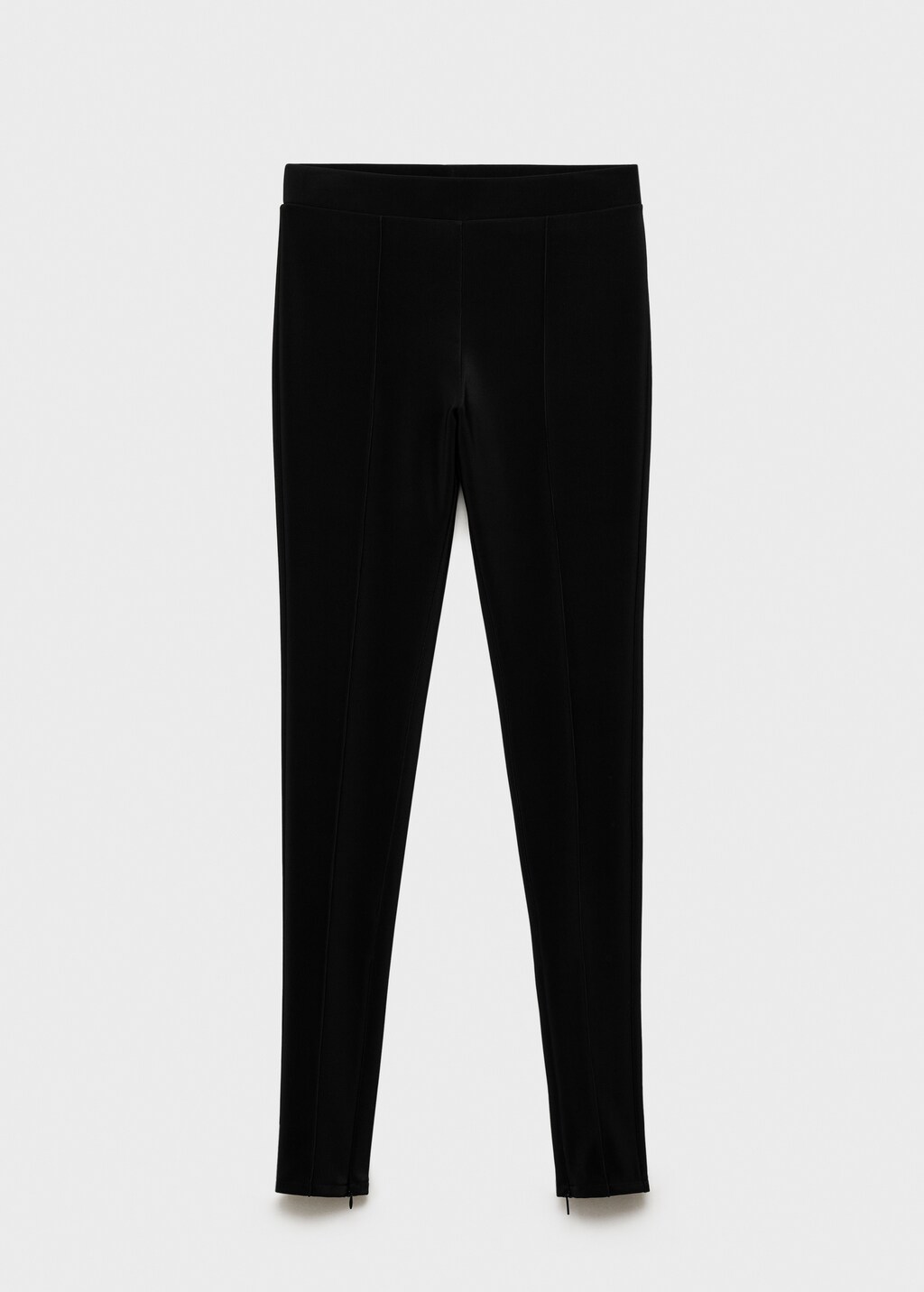 Leggings with seam detail - Black