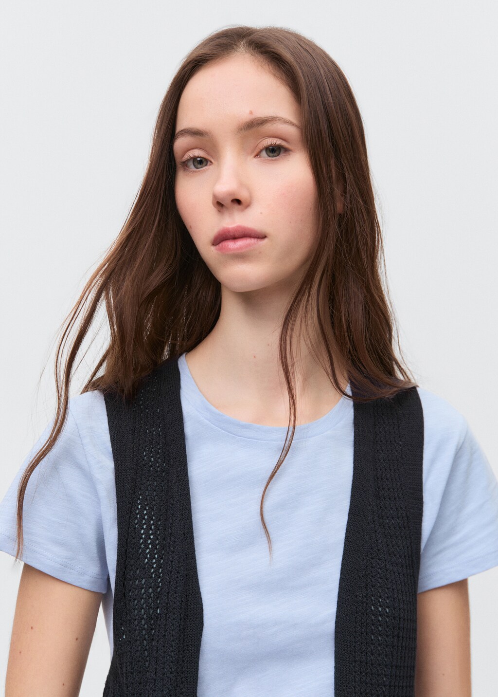 Long gilet - Dark Navy