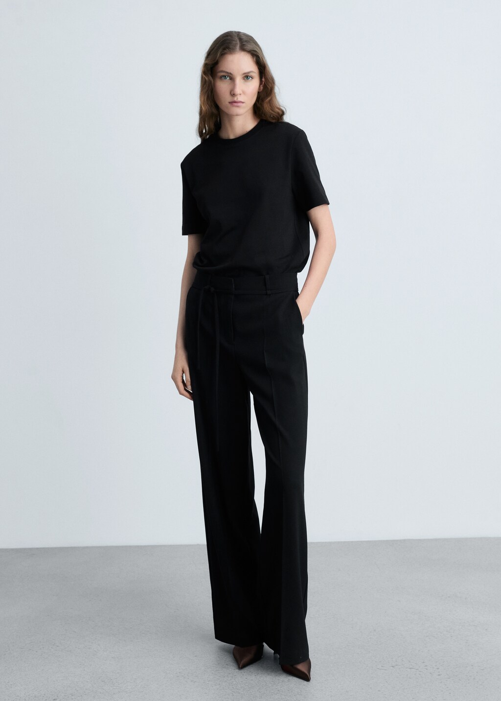 Short-sleeved cotton t-shirt - White