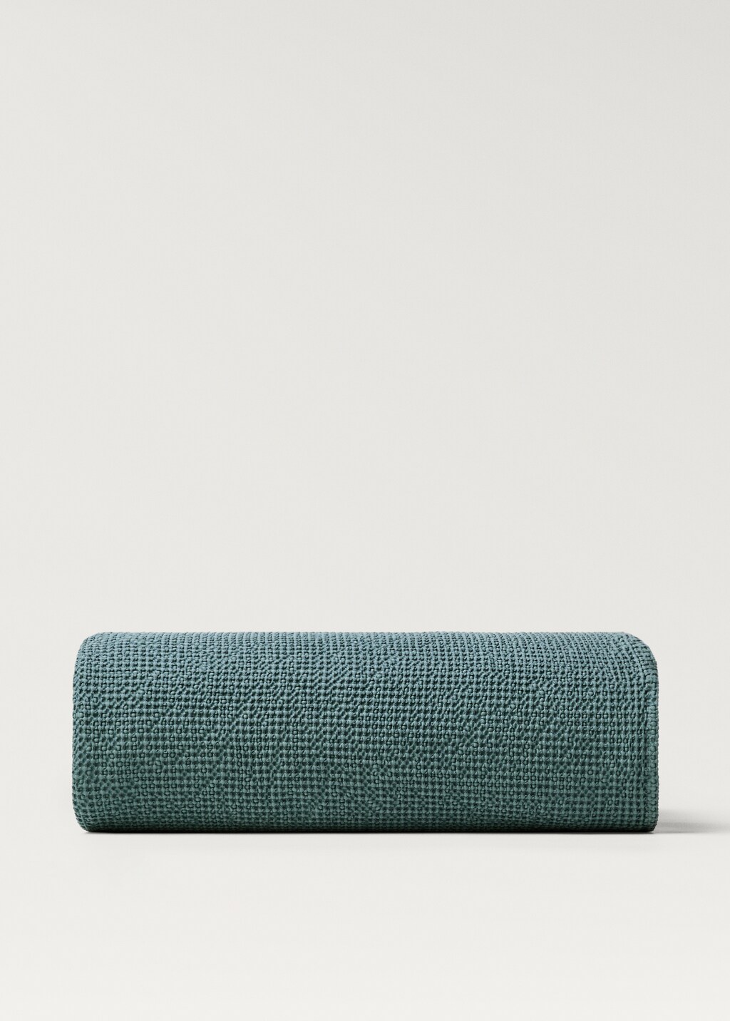 Cotton waffle garment-dyed bedspread for 180/200 cm bed - Russet