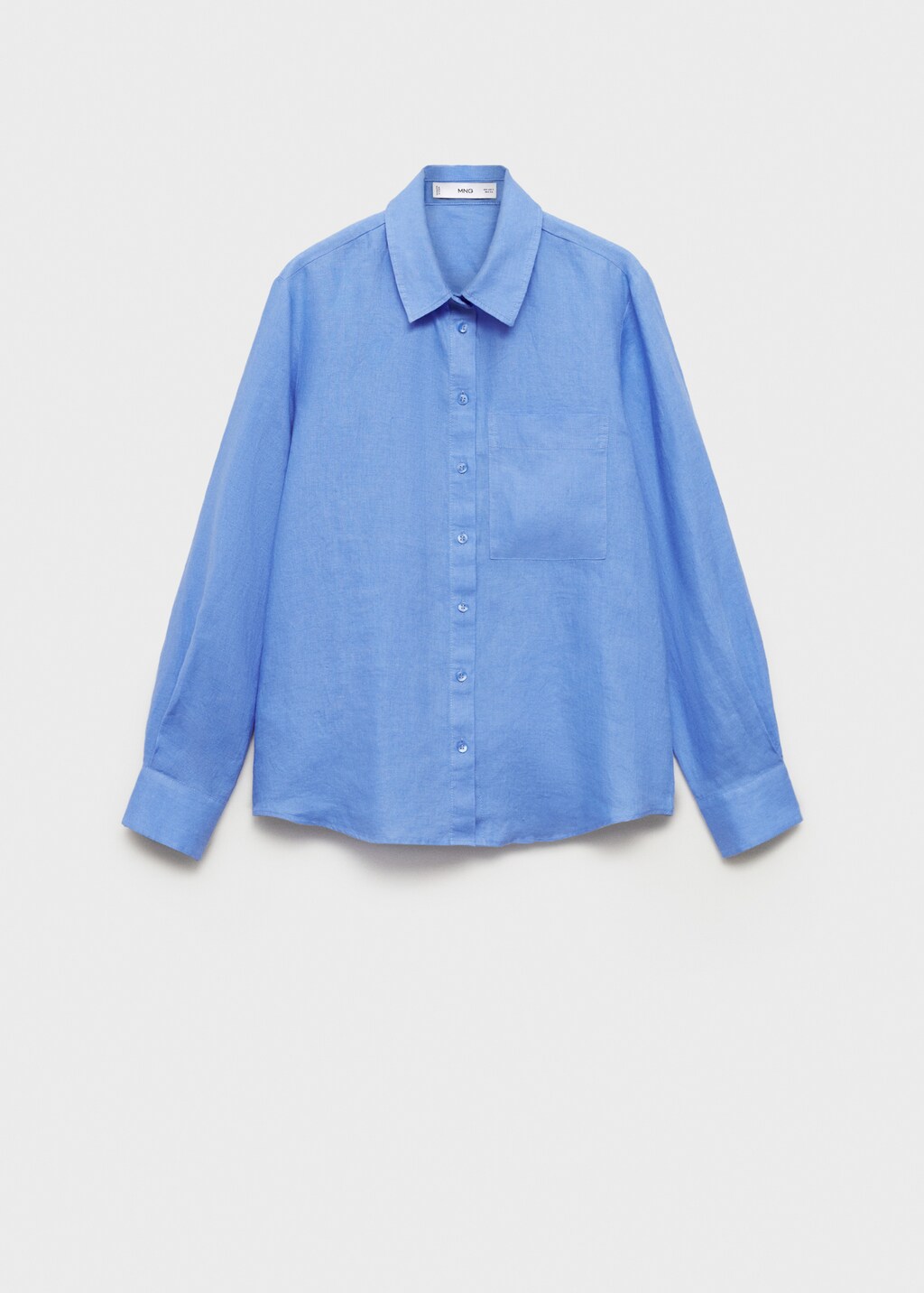 Pocket linen shirt - Off White