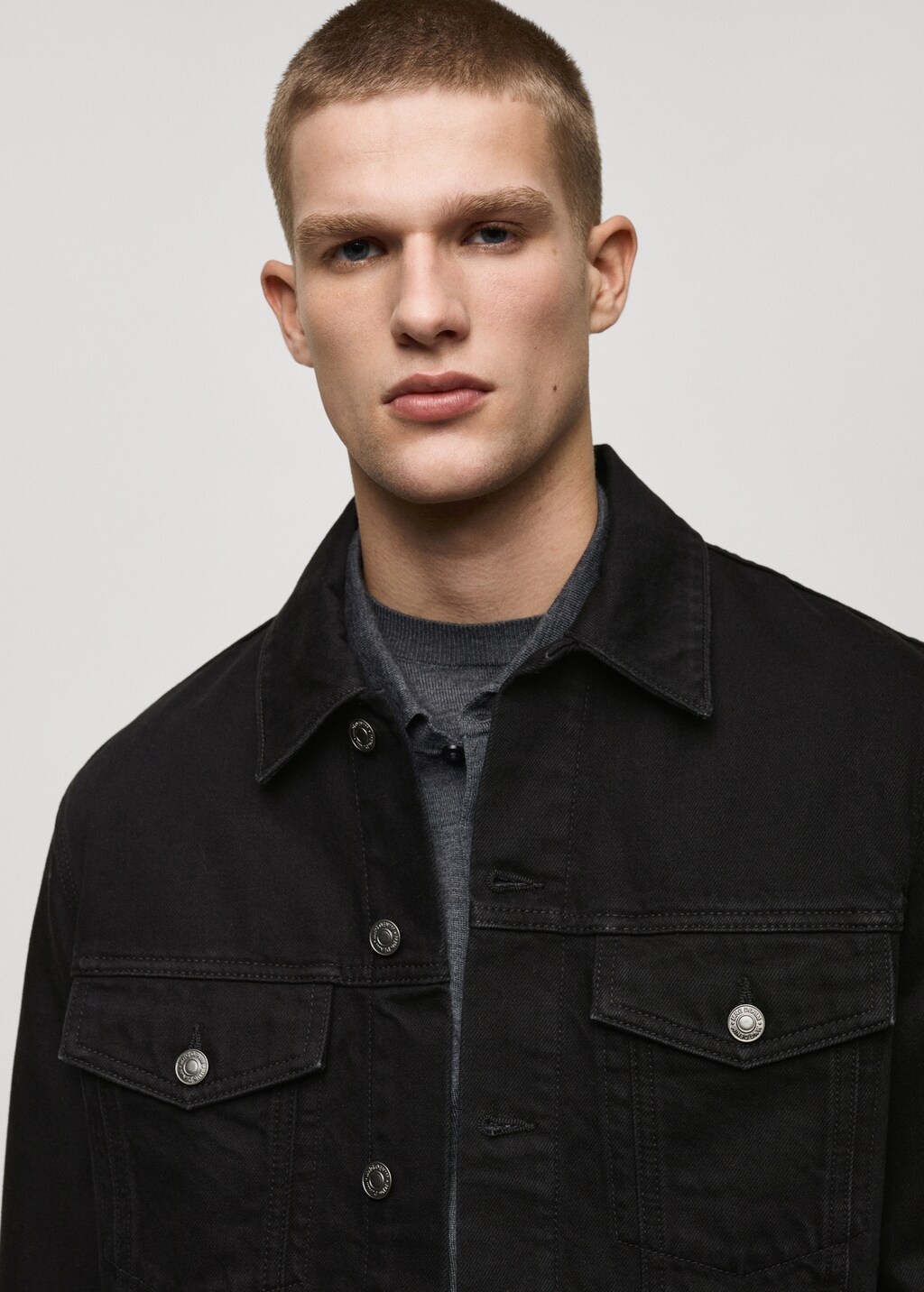 Denim jacket pockets - Light Blue