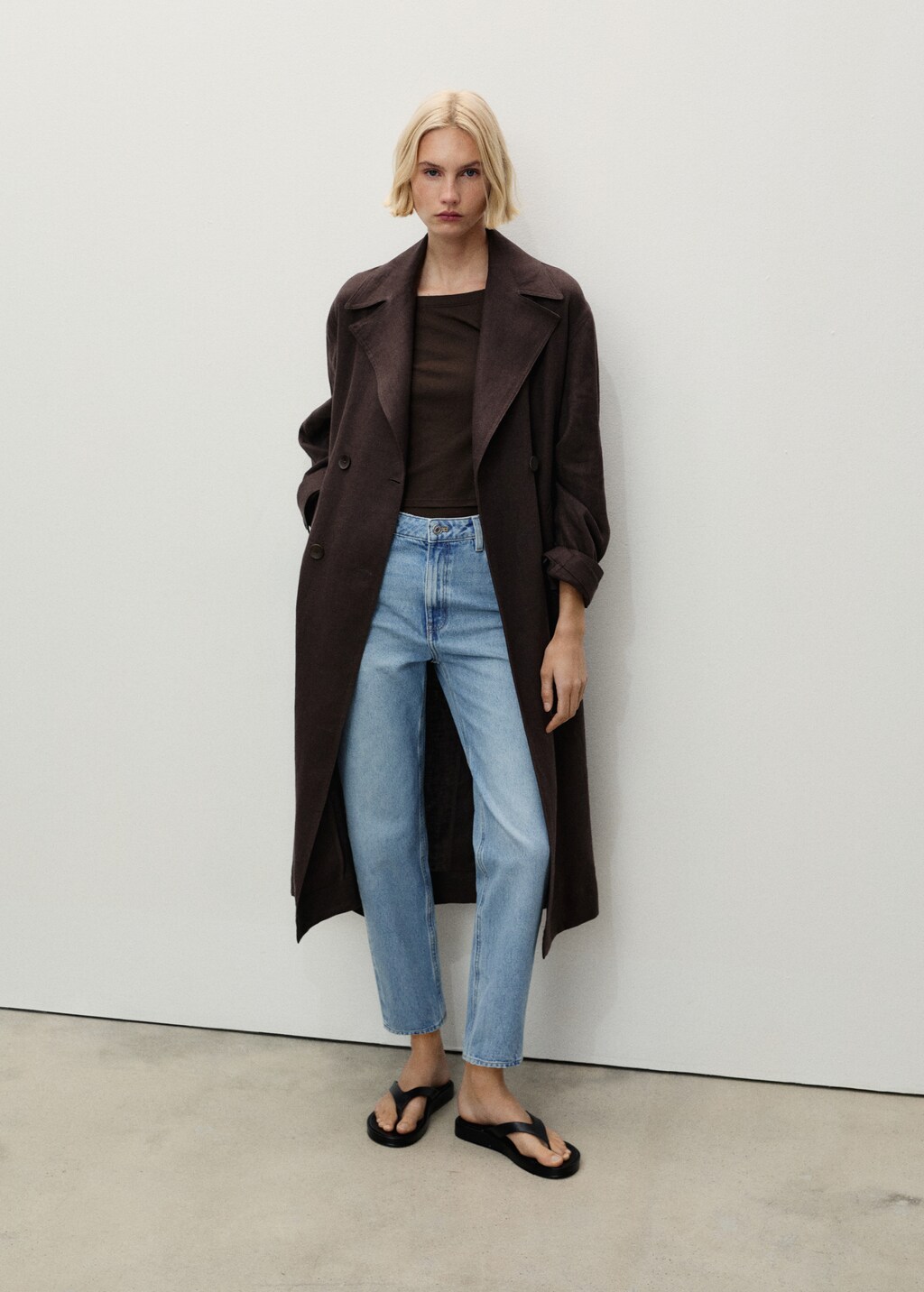 Mom2000 high-rise jeans - Black denim