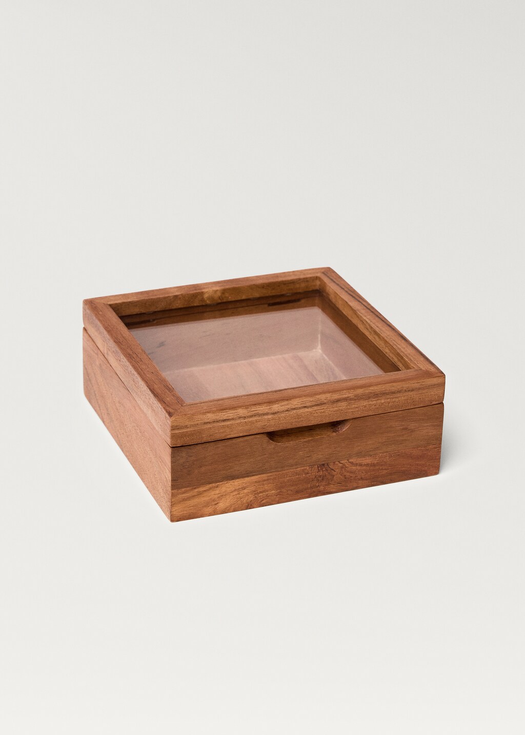 Medium wooden jewelry box - Brown