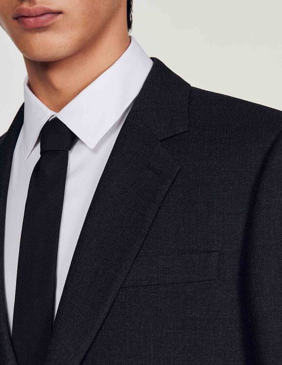 Wool suit jacket