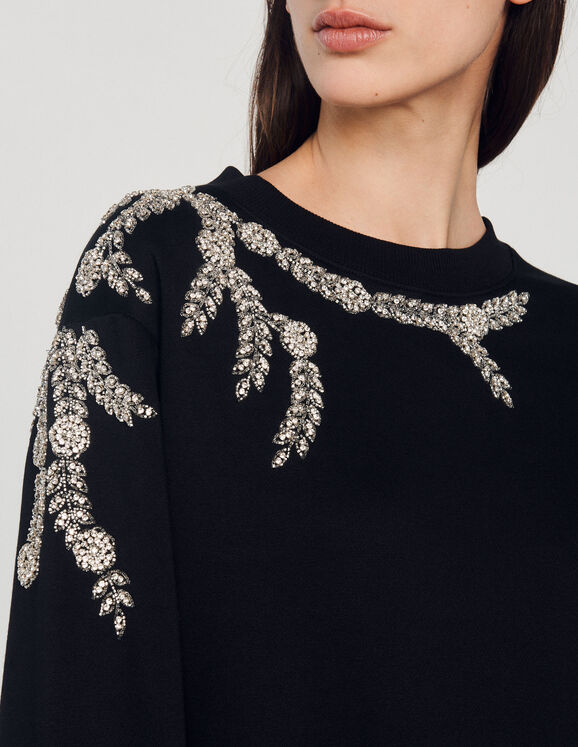 Embellished sweatshirt