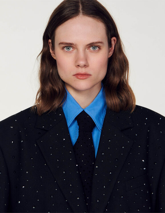 Rhinestone suit jacket