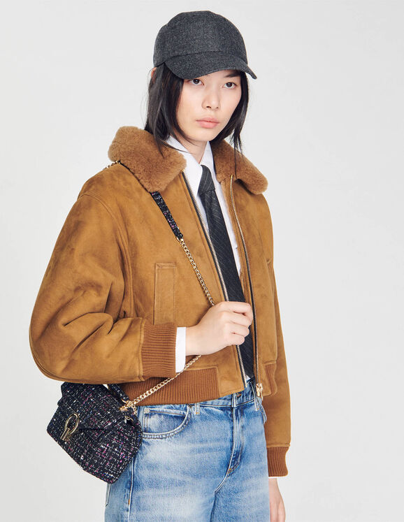 Small tweed YZA bag