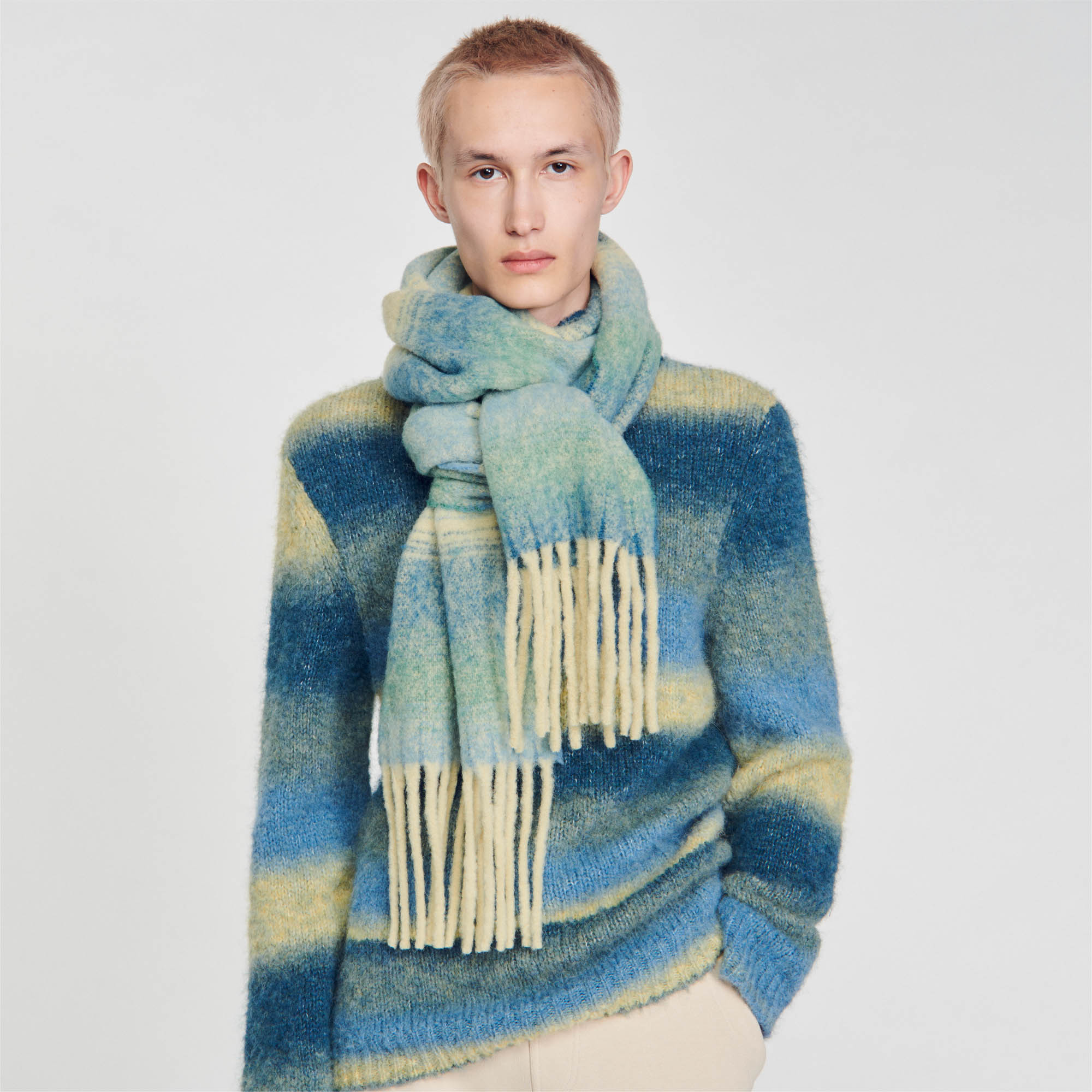 Patterned scarf
