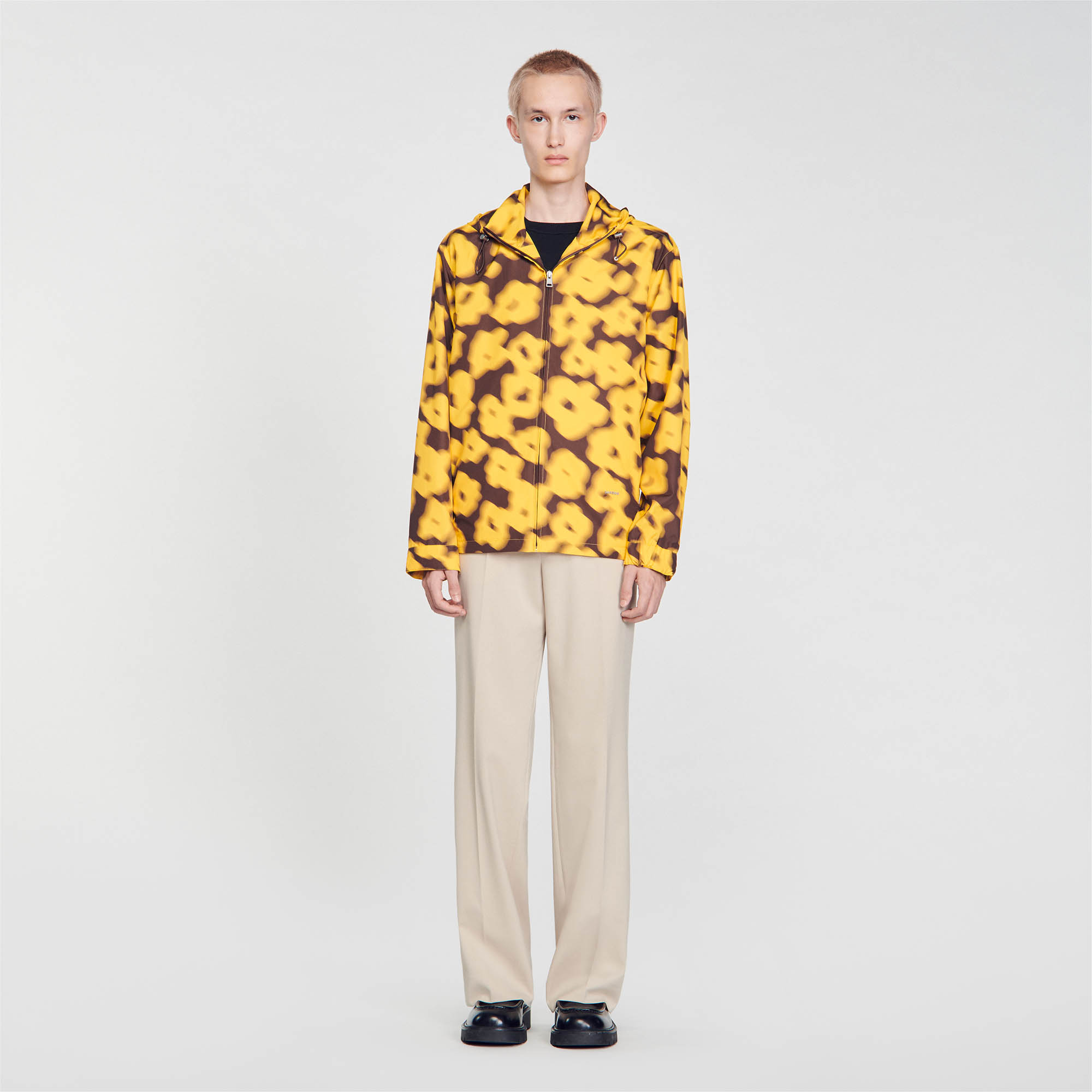 Floral print jacket