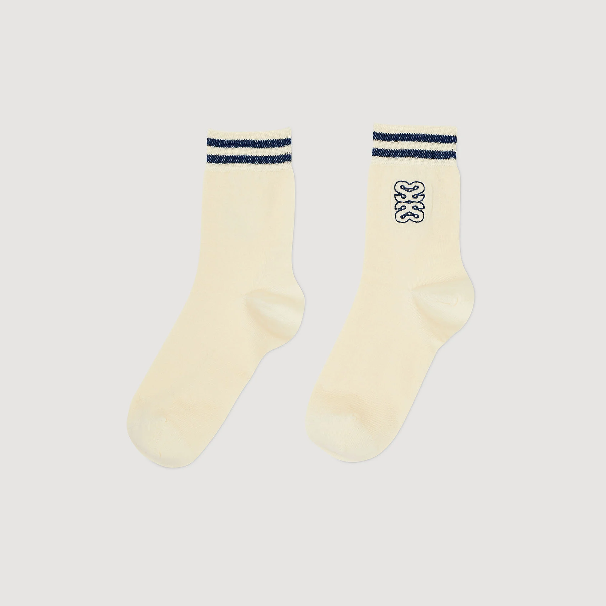Embroidered socks