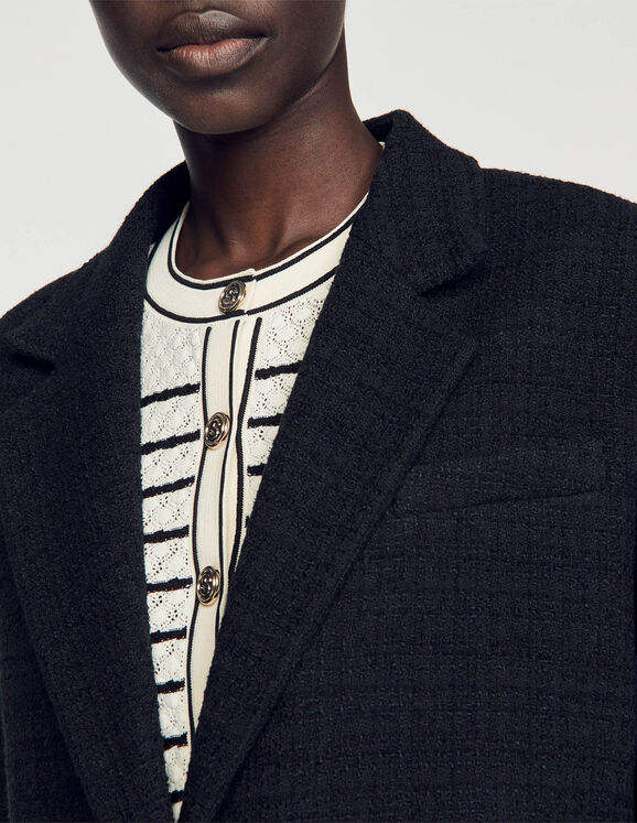 Tweed suit jacket