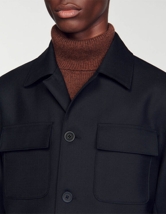 Buttoned overshirt