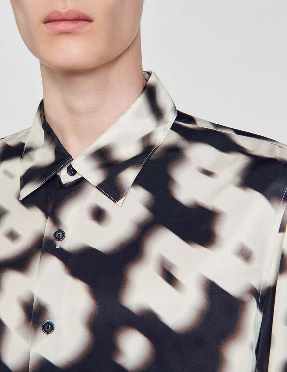 Floral print shirt