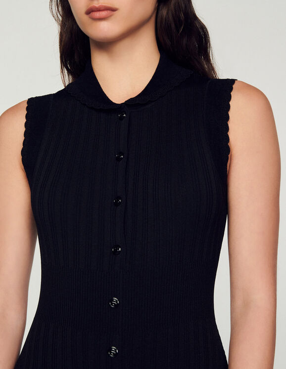 Ribbed maxi dress